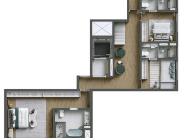 DUPLEX 447M | PISO INFERIOR