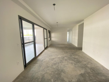 Sala integrada a varanda