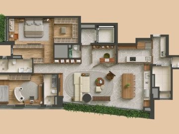 170m | 2 sutes a principal com 2 closets e cozinha fechada em outra posio 
